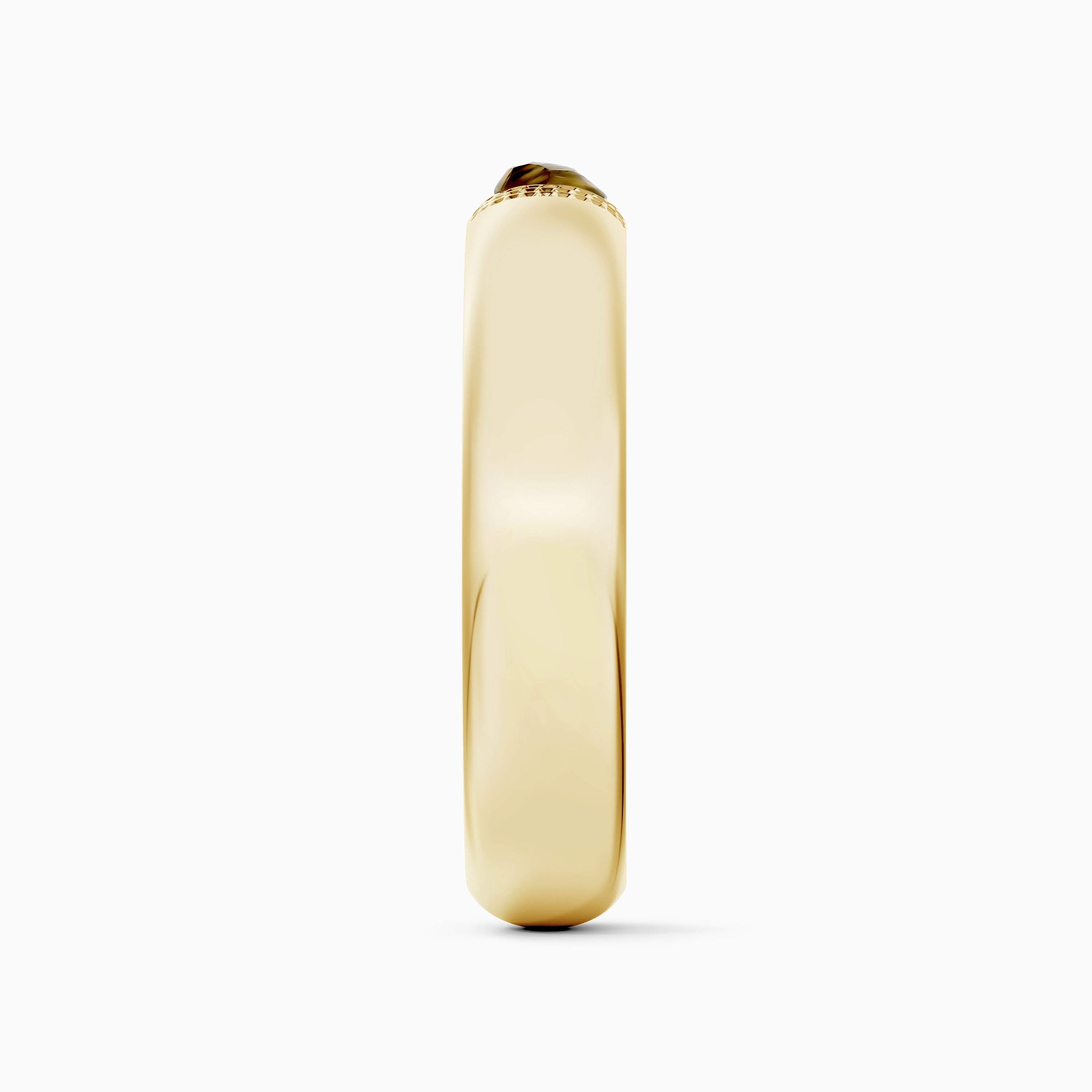 Talisman large band in yellow gold Talisman large band in yellow gold, image 4