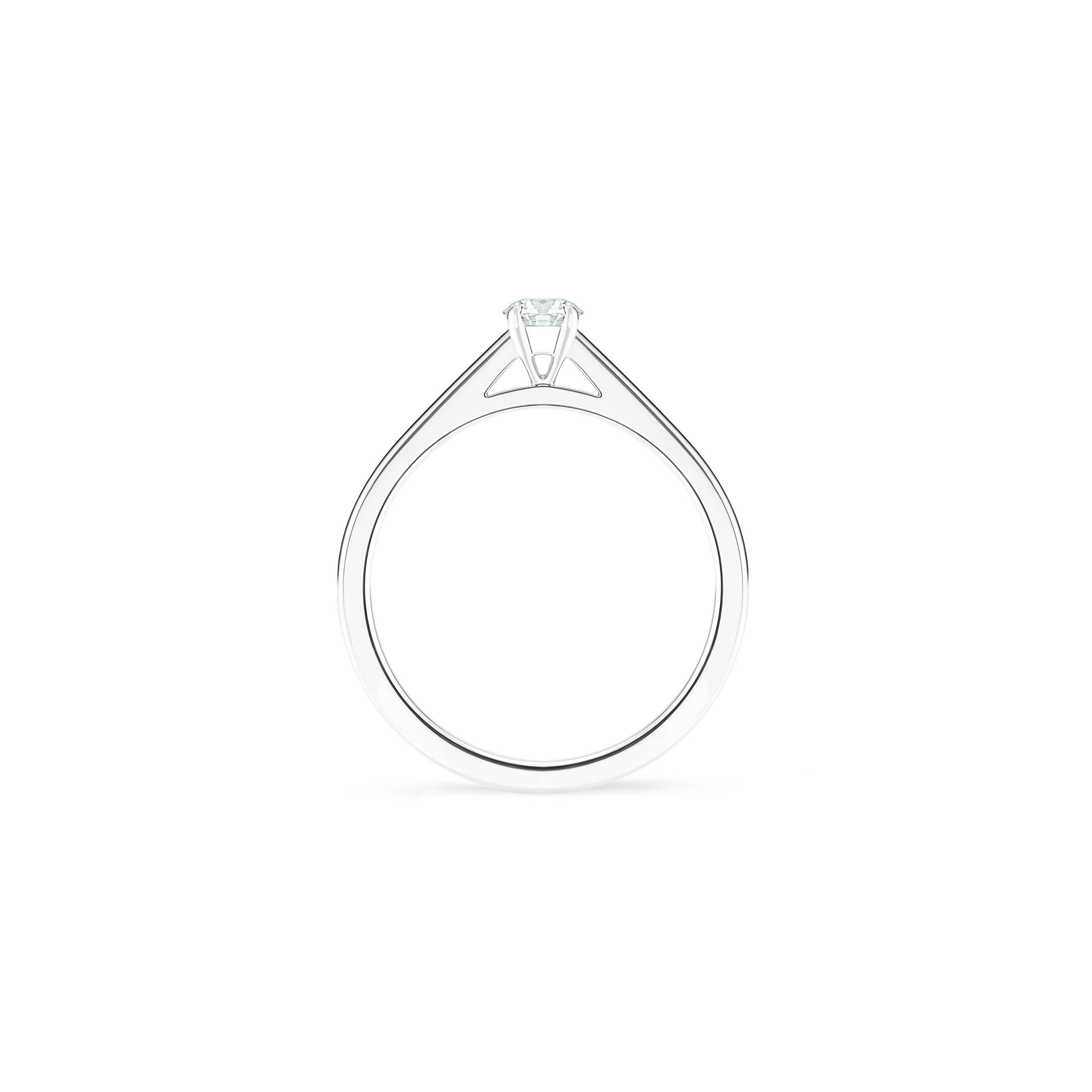 DB Classic Pavé round brilliant diamond ring