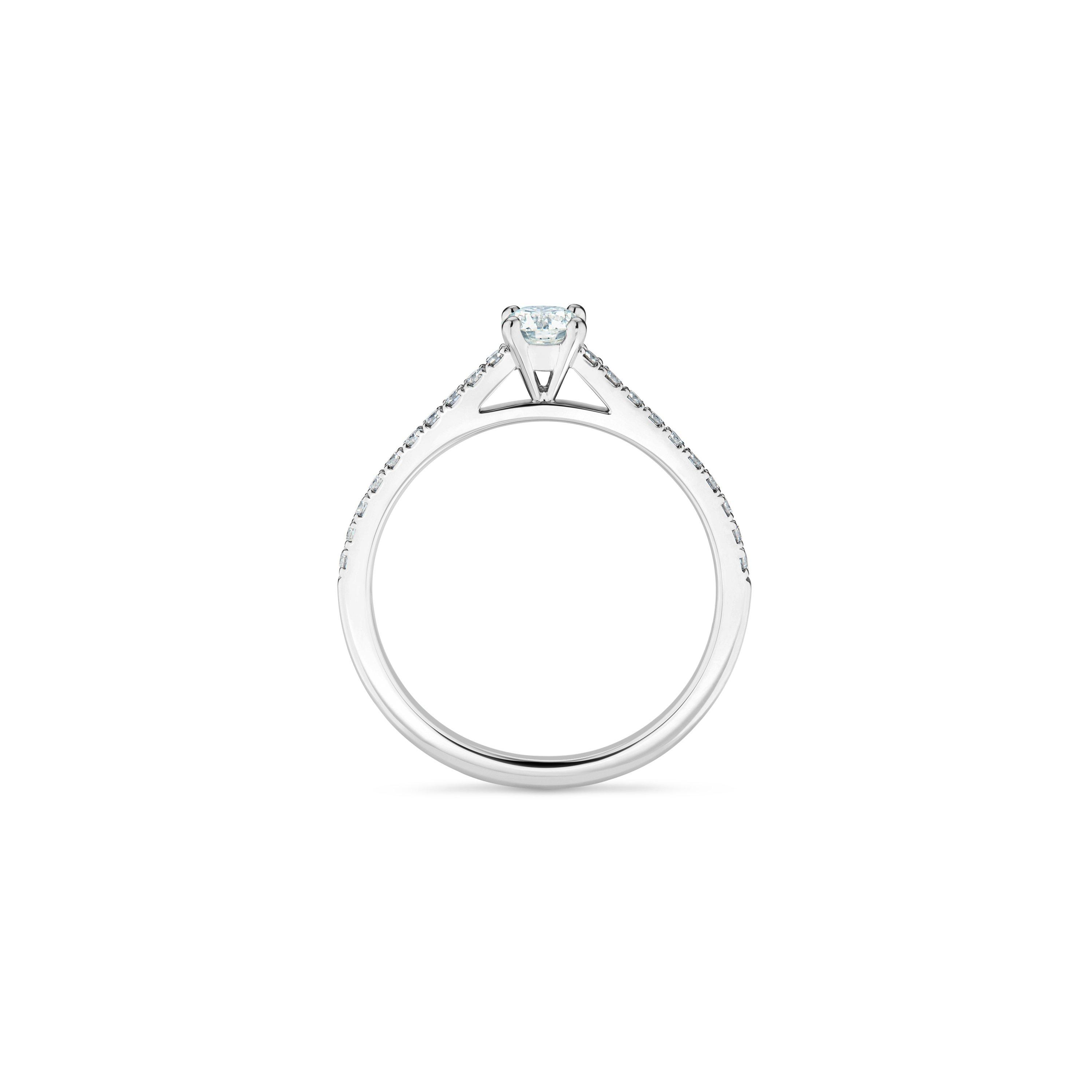 DB Classic 圓形明亮式切割鉆戒, image 3