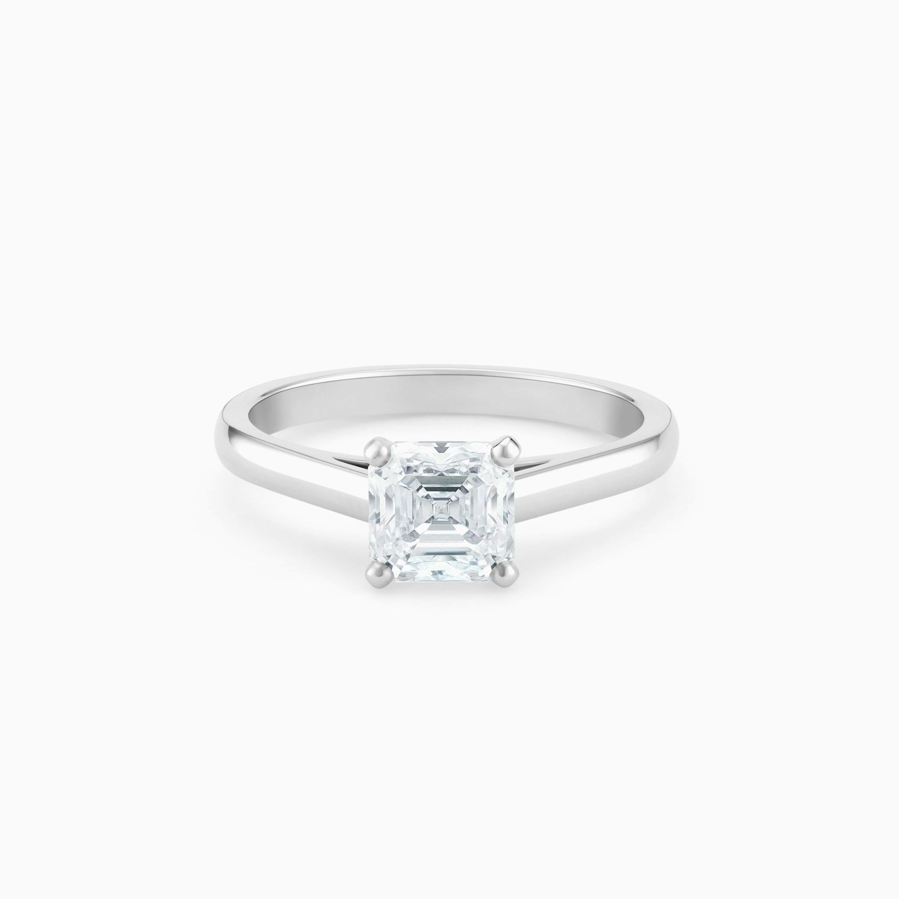 DB Classic asscher-cut diamond ring DB Classic asscher-cut diamond ring, image 1