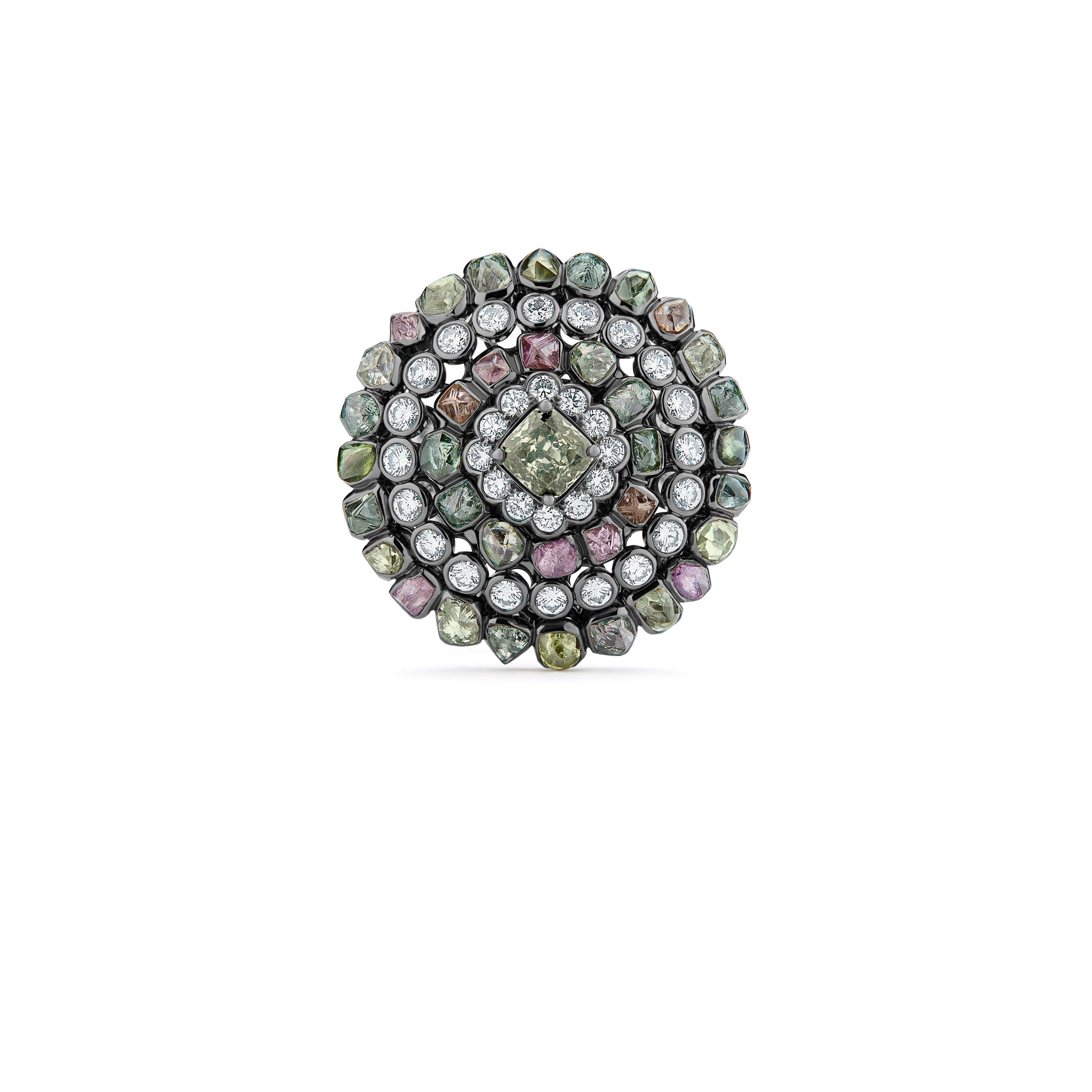 Okavango Grace Medallion 鉆石戒指