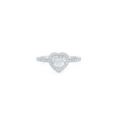 Aura heart-shaped diamond ring