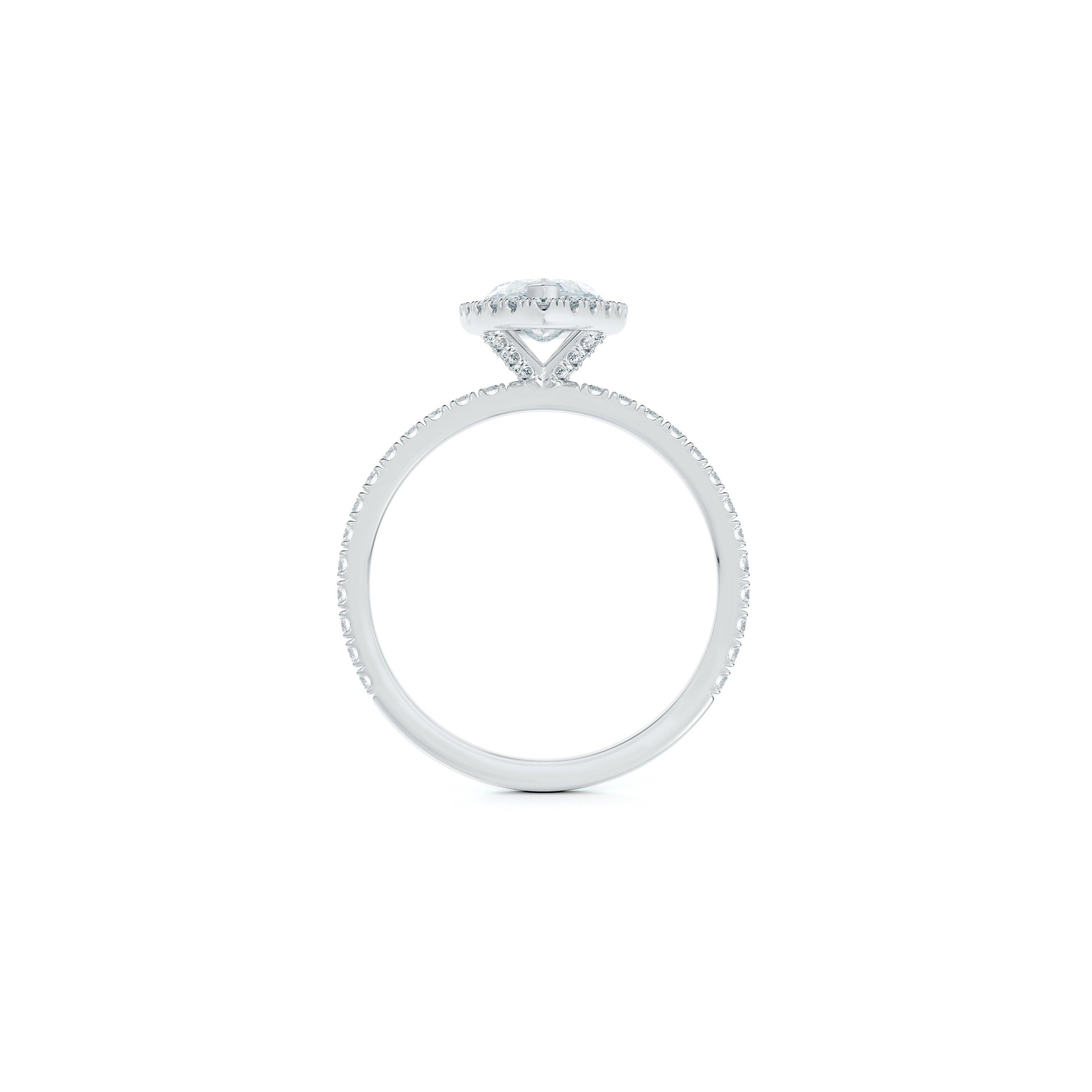 Aura馬眼形鉆石戒指, image 3