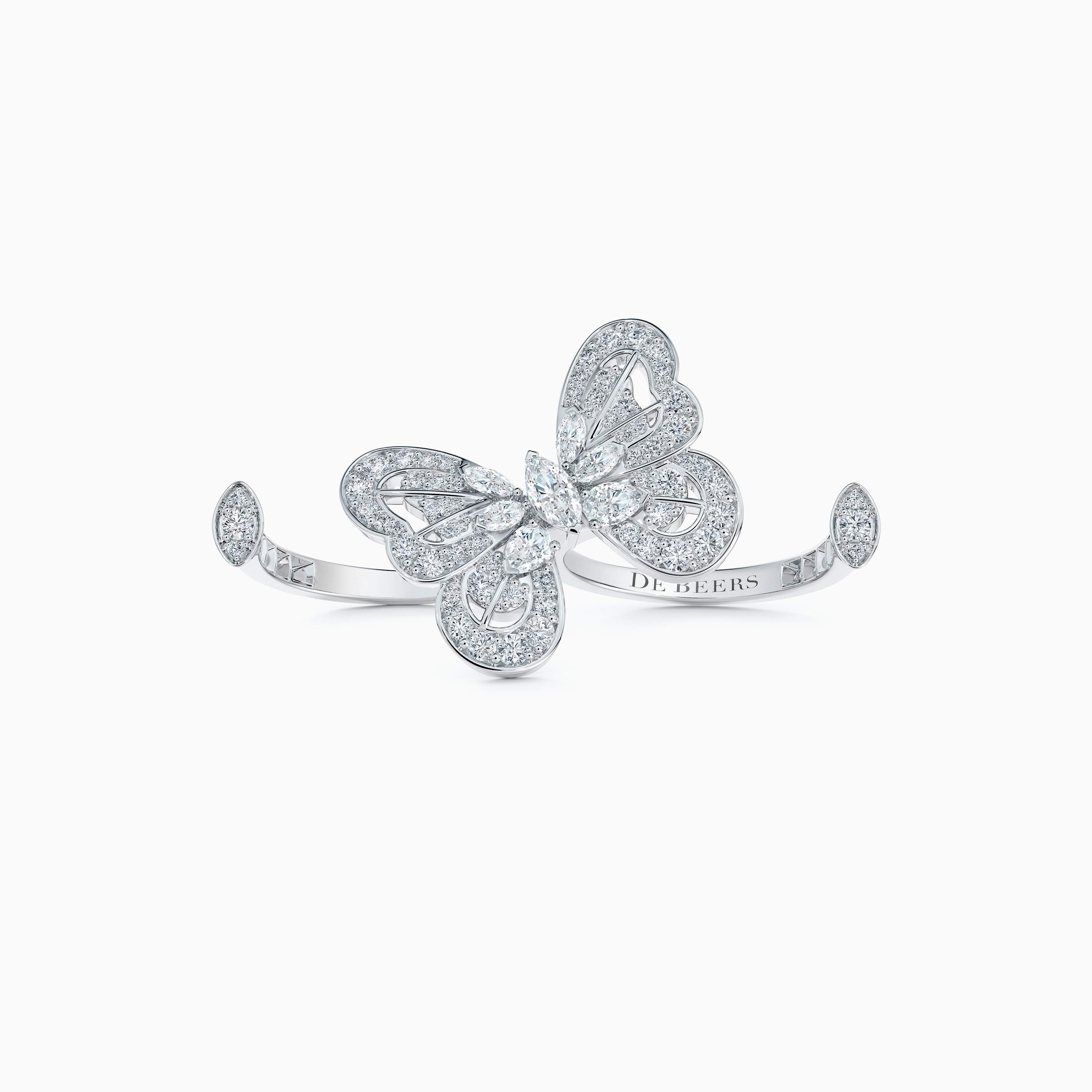 Portraits of Nature butterfly ring in white gold Portraits of Nature butterfly ring in white gold, image 1