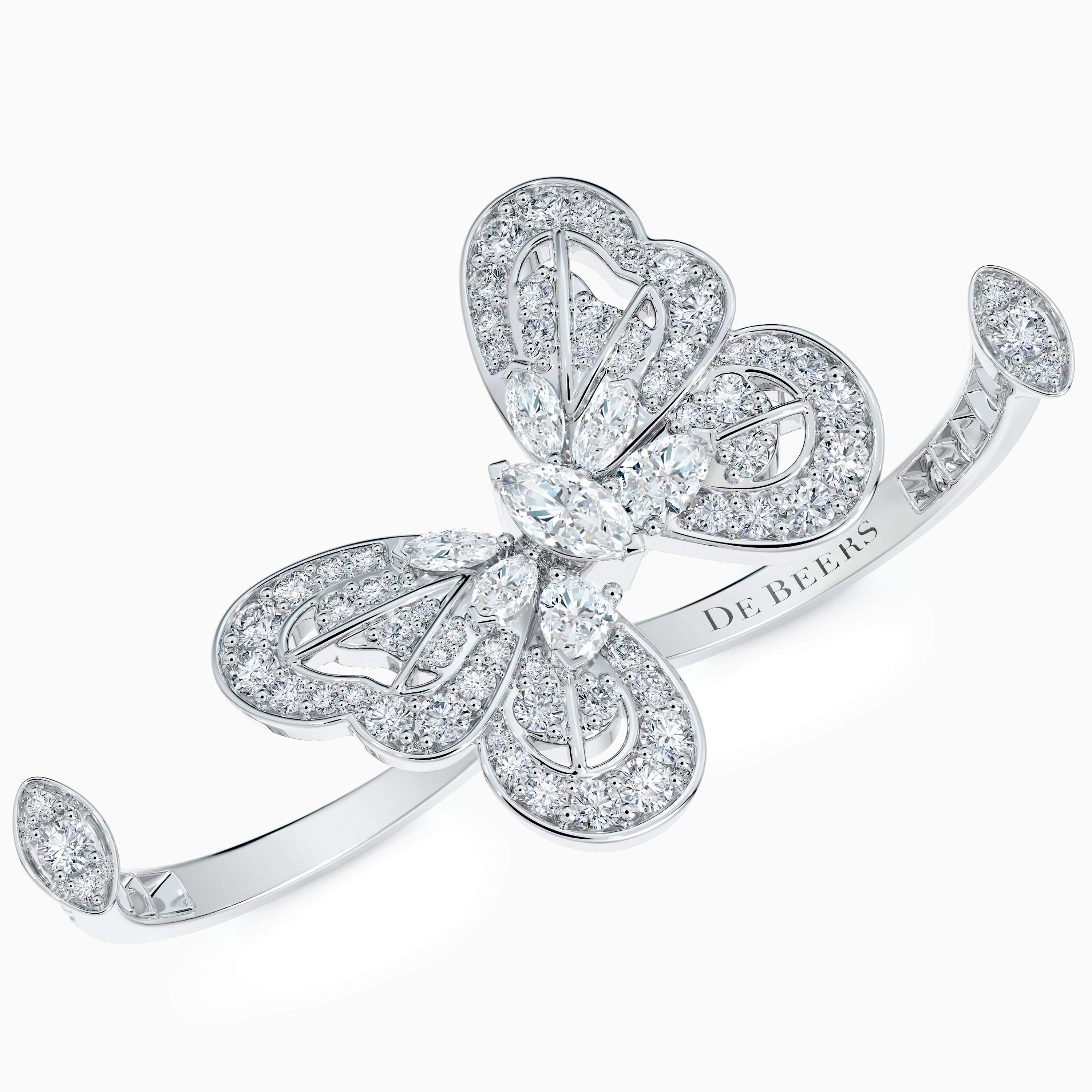 Portraits of Nature butterfly ring in white gold Portraits of Nature butterfly ring in white gold, image 2
