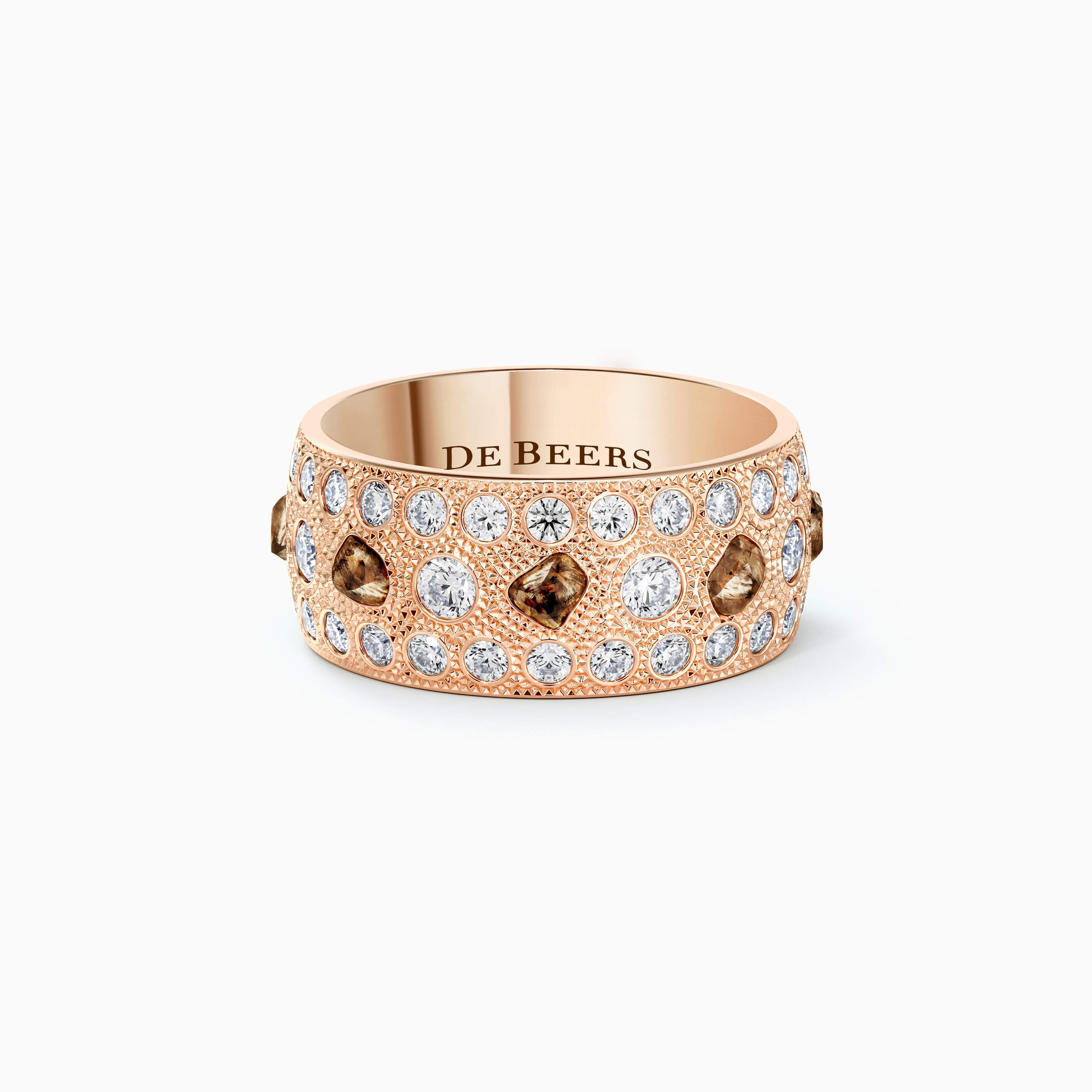 Talisman large band in rose gold Talisman large band in rose gold, image 1