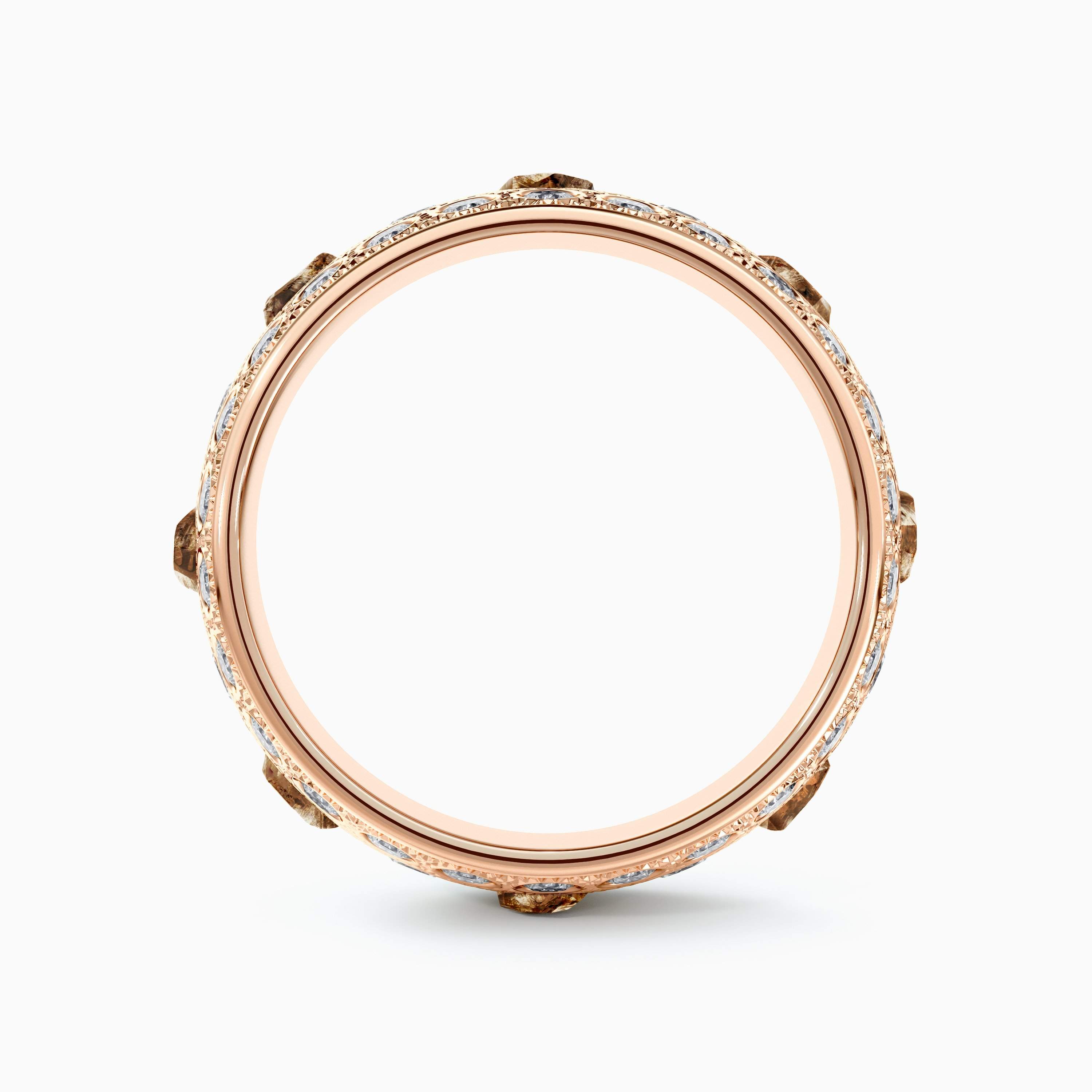 Talisman large band in rose gold Talisman large band in rose gold, image 5