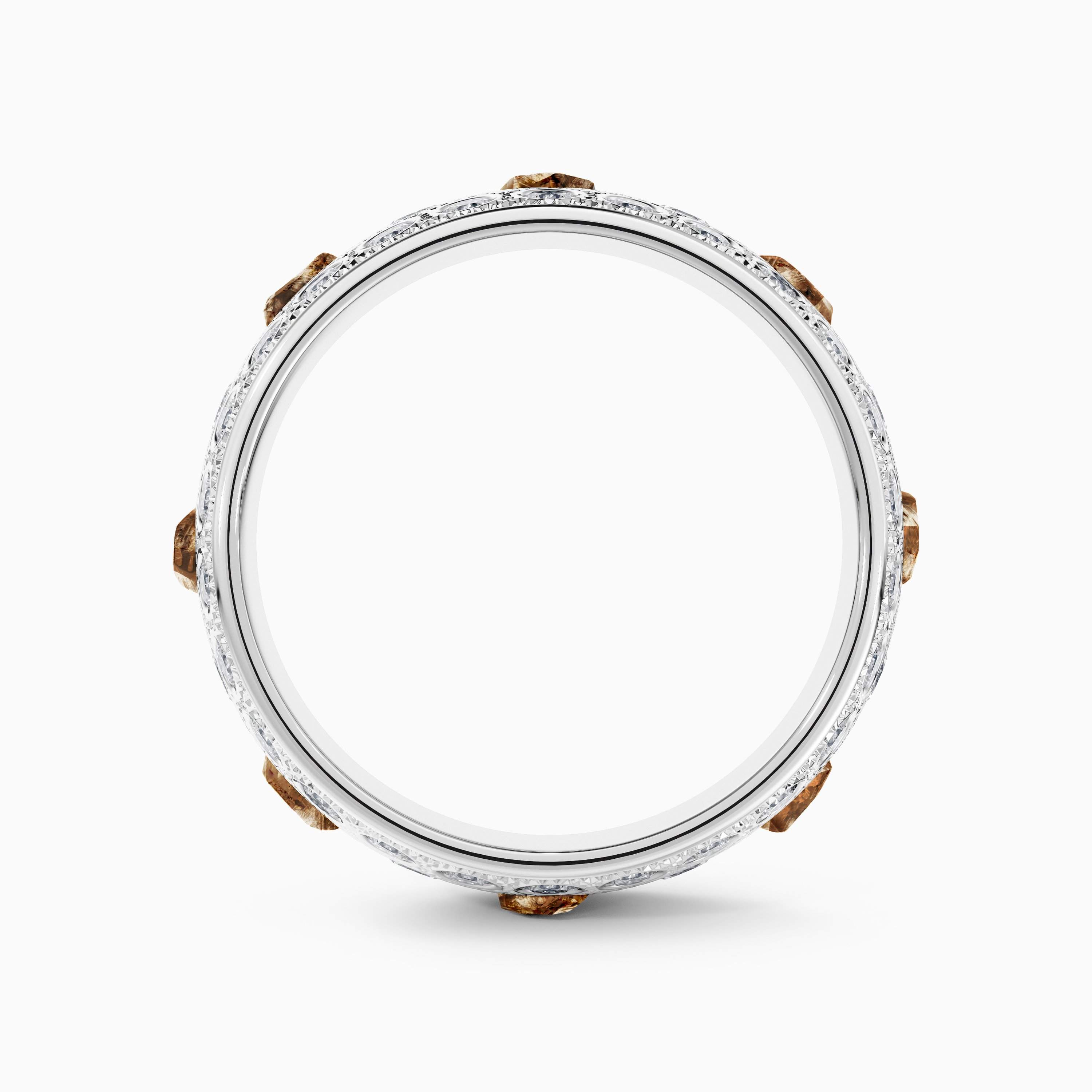 Talisman large band in white gold Talisman large band in white gold, image 5