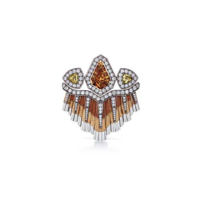 Bague couronne double Light Rays