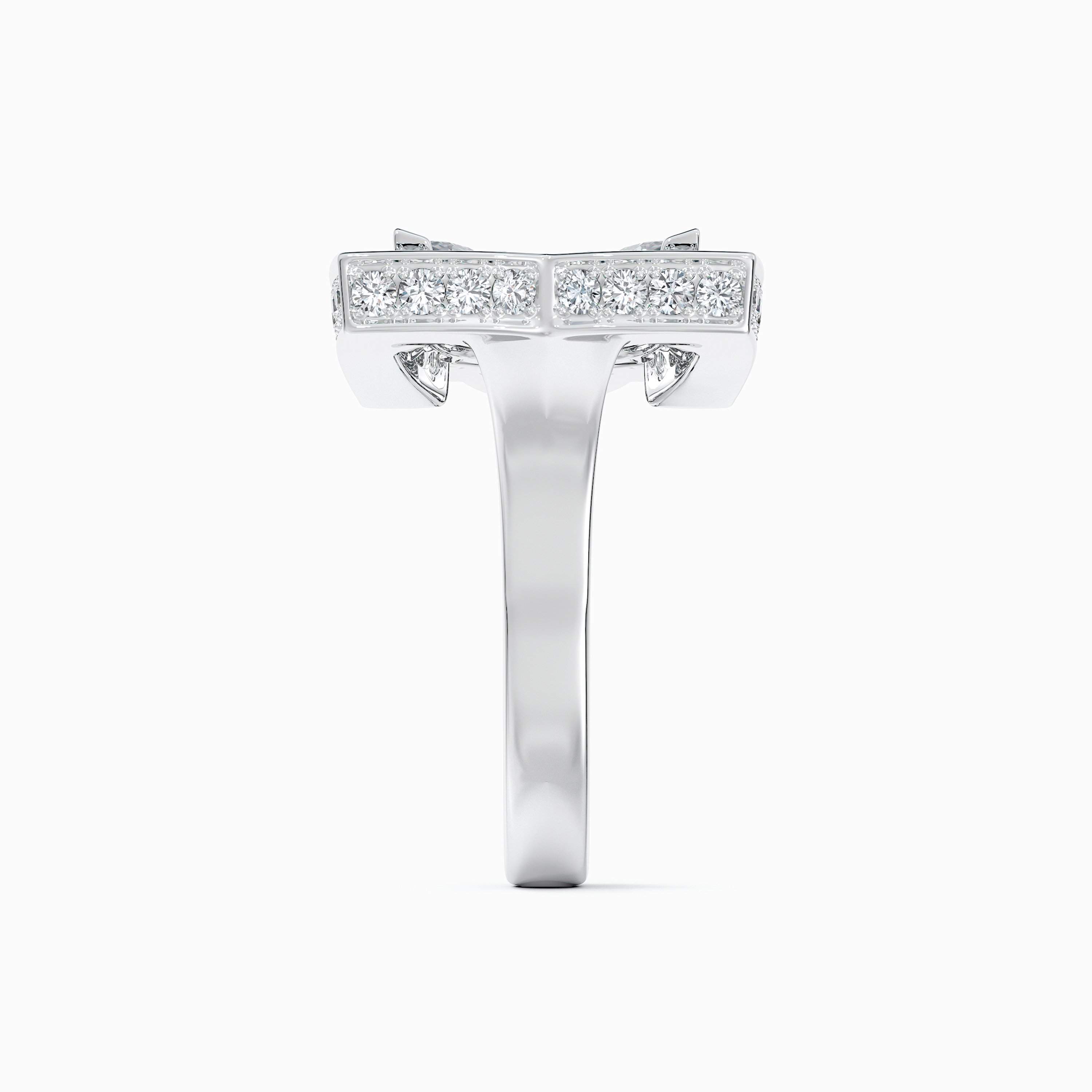 Enchanted Lotus open ring in white gold Enchanted Lotus open ring in white gold, image 4