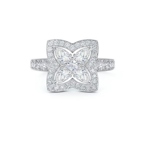 De beers enchanted lotus on sale ring