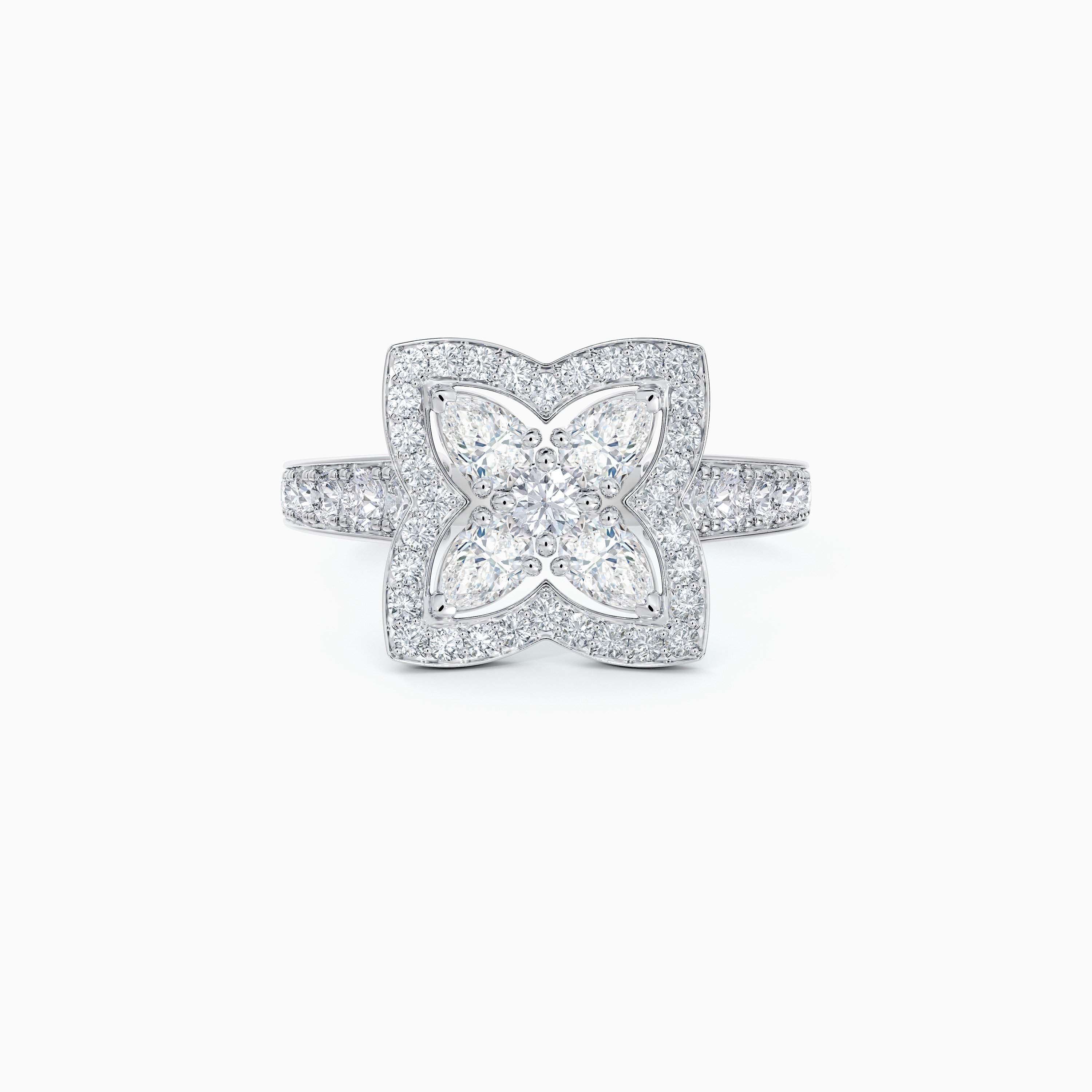 Enchanted Lotus ring in white gold Enchanted Lotus ring in white gold, image 1