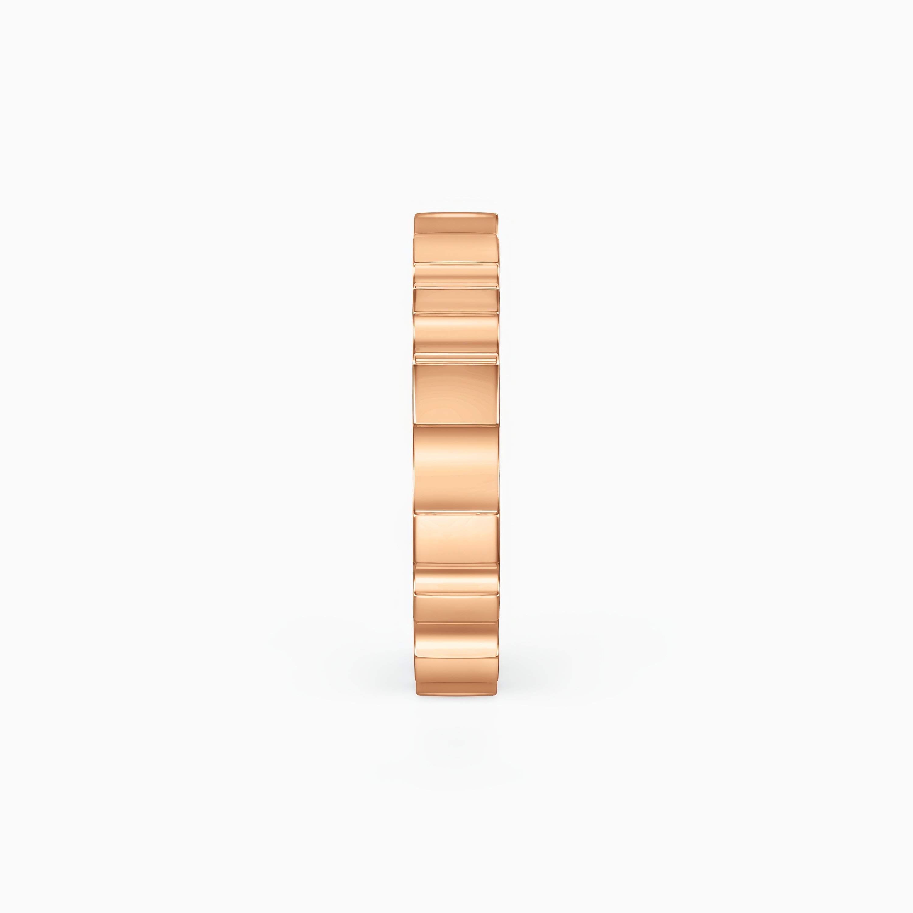 De Beers RVL Band Ring in Rose Gold De Beers RVL Band Ring in Rose Gold, image 4