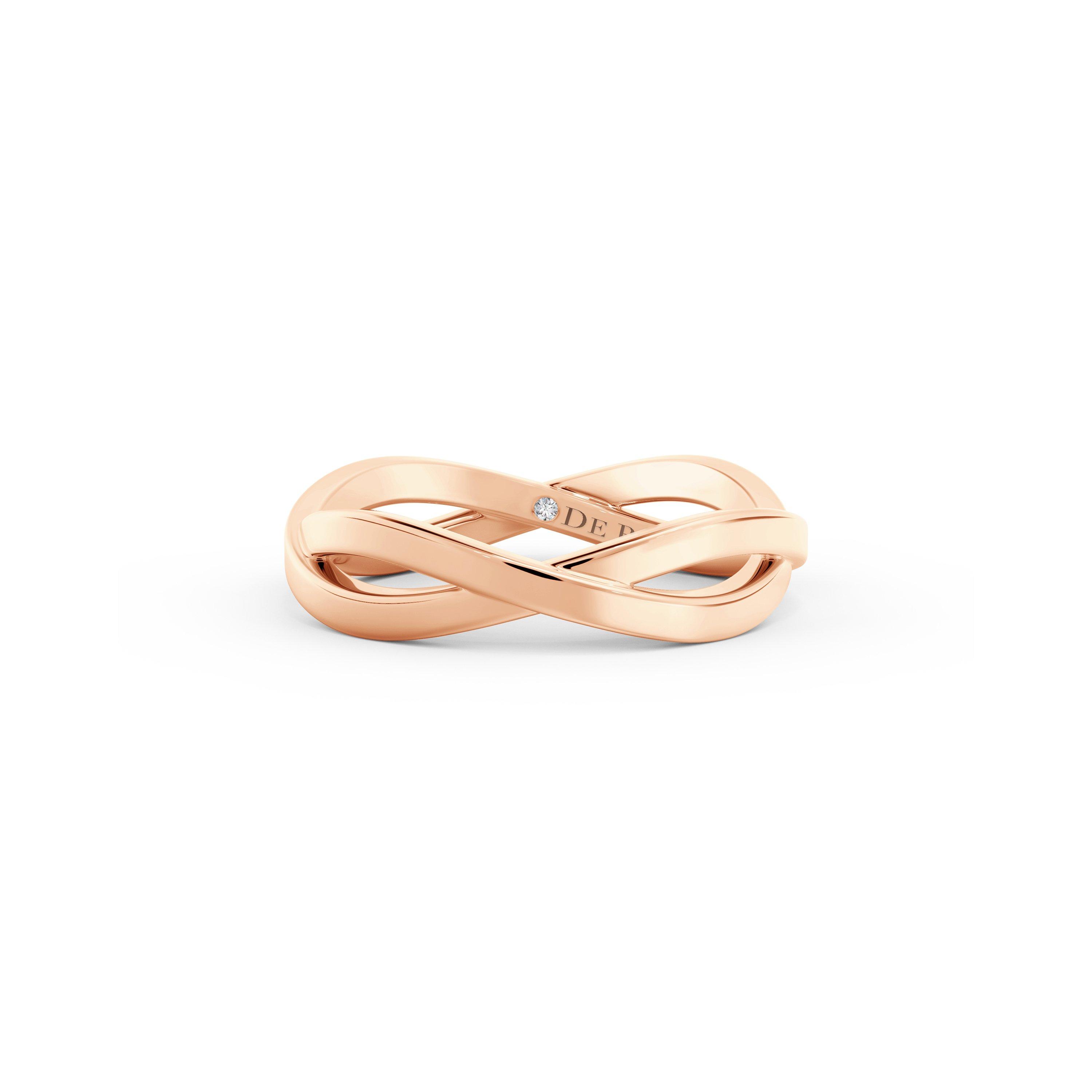 Infinity Band in Rose Gold