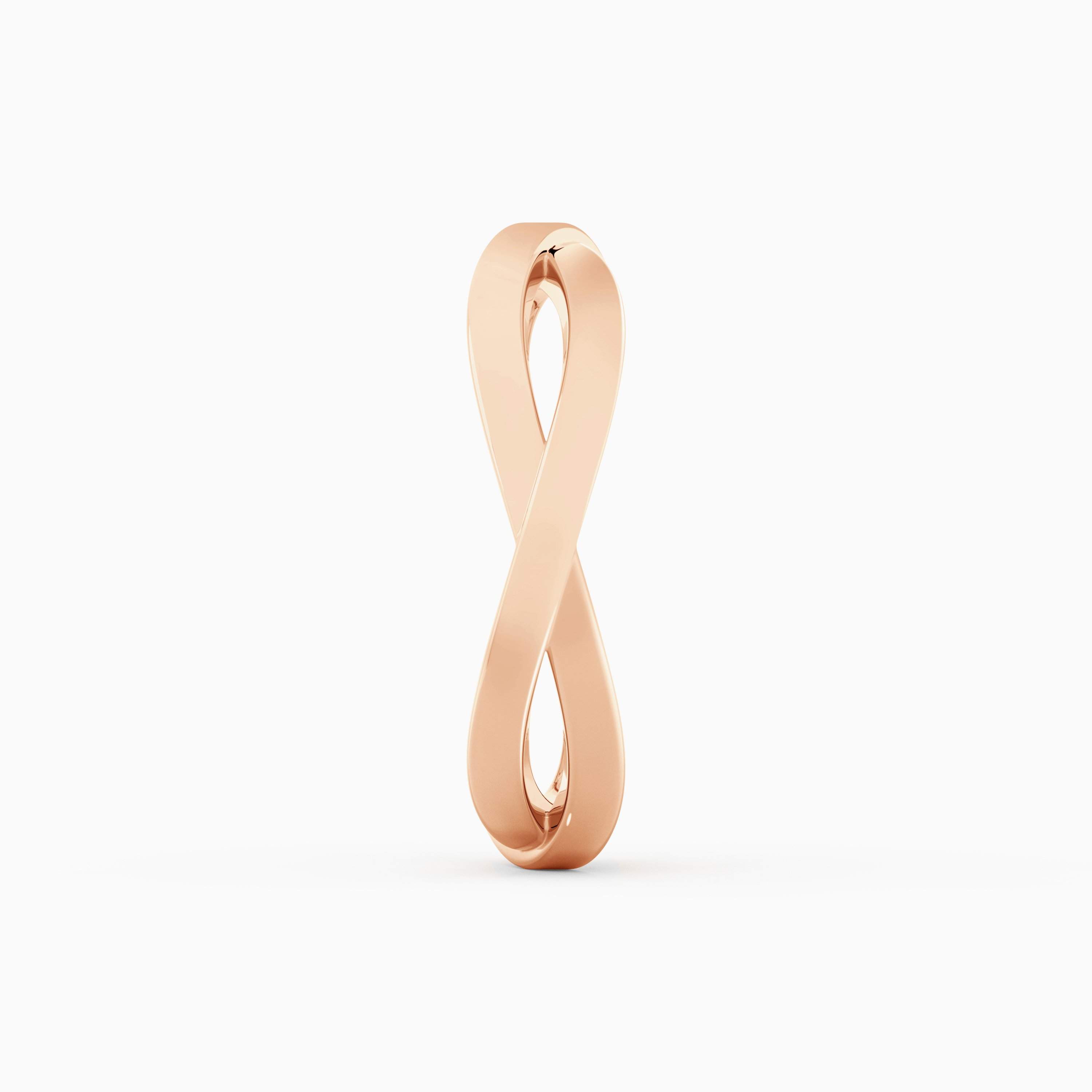 De Beers Infinity Band Plain SM in Rose Gold De Beers Infinity Band Plain SM in Rose Gold, image 3