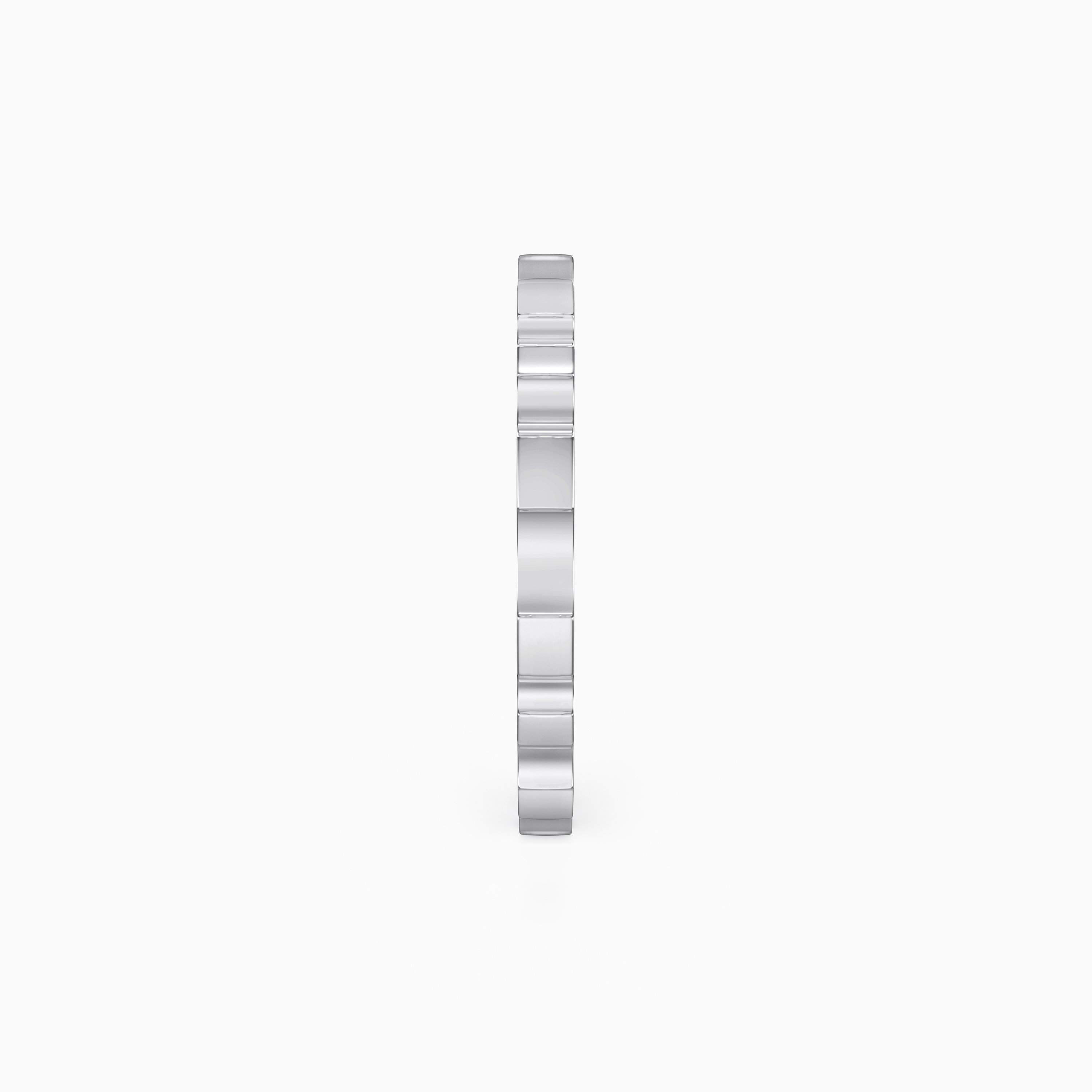 De Beers RVL Band Ring in White Gold De Beers RVL Band Ring in White Gold, image 4