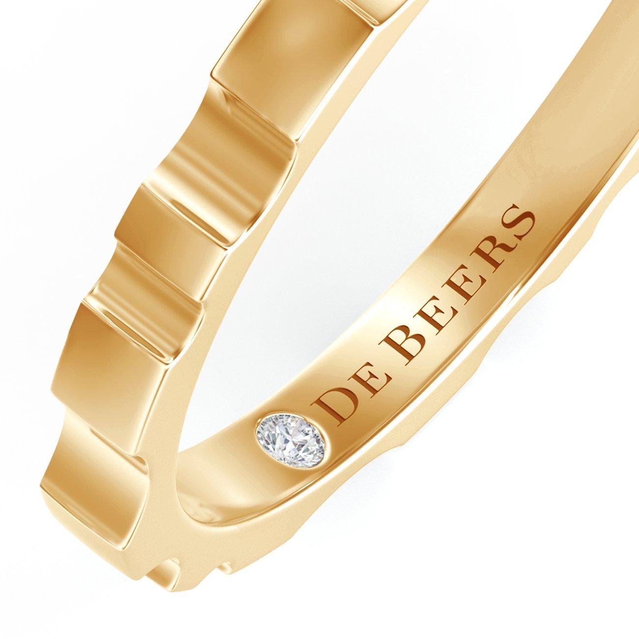 De Beers RVL 黃金戒指, image 2
