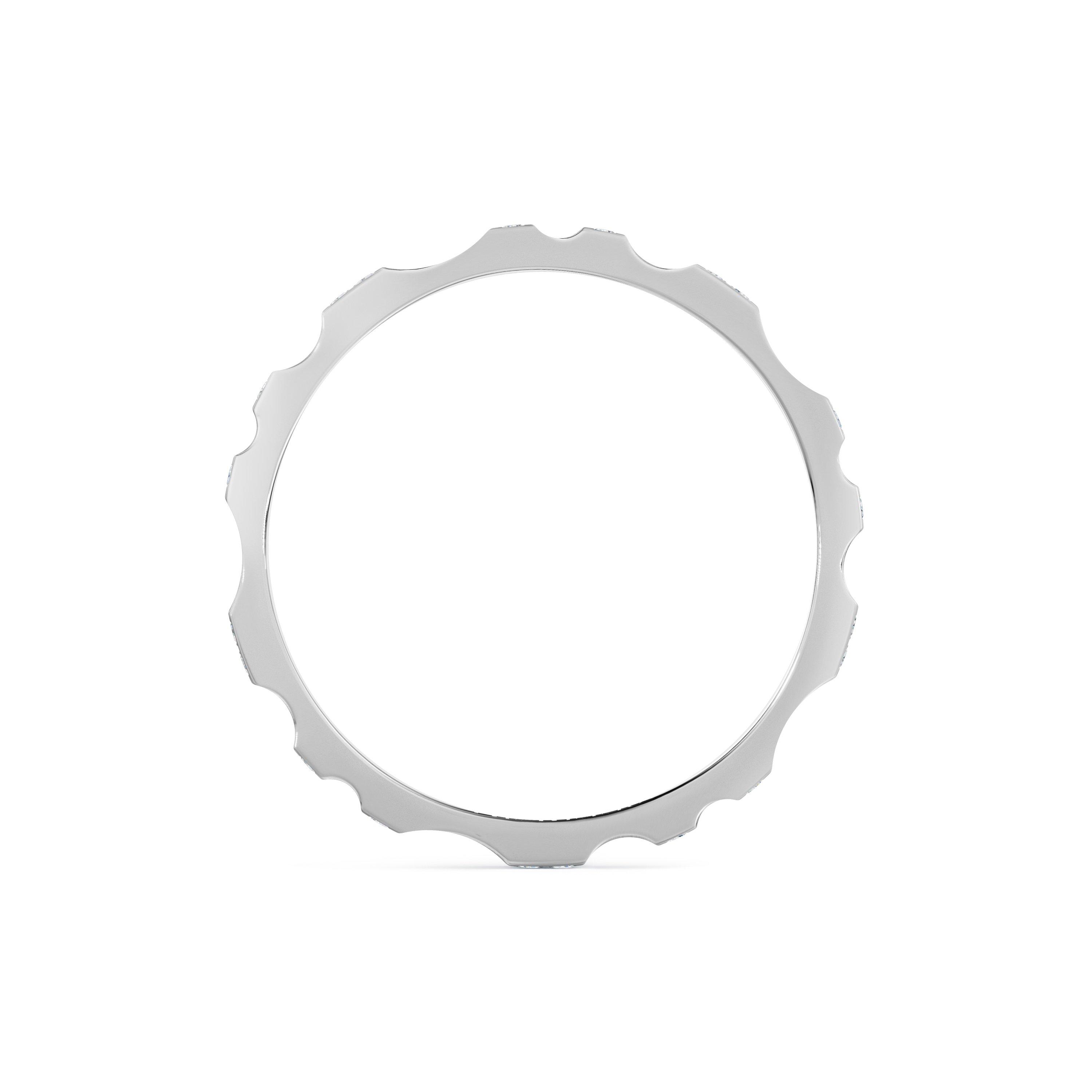 De Beers RVL 密鑲白金鉆石戒指, image 3