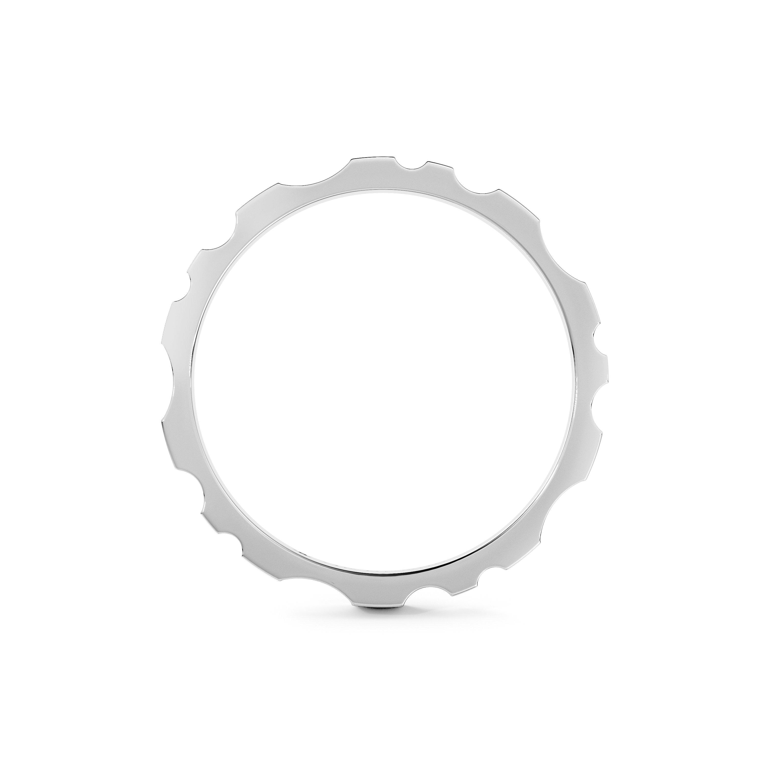 DE BEERS RVL 白金戒指, image 3