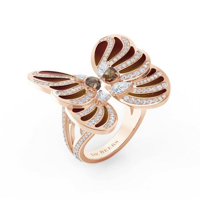 Autumn Butterfly Ring
