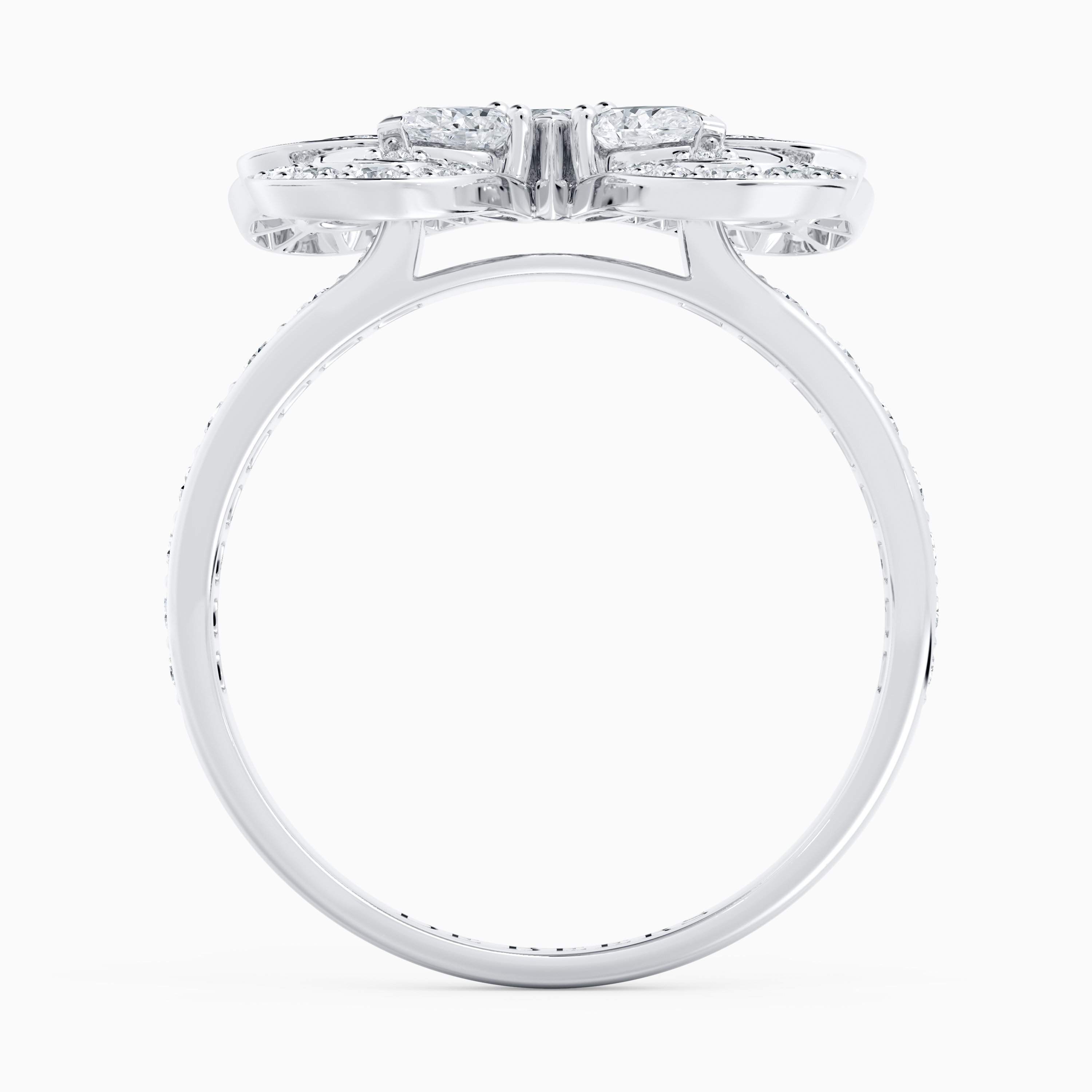 Bague Portraits of Nature en or blanc et diamants Bague Portraits of Nature en or blanc et diamants, image 4