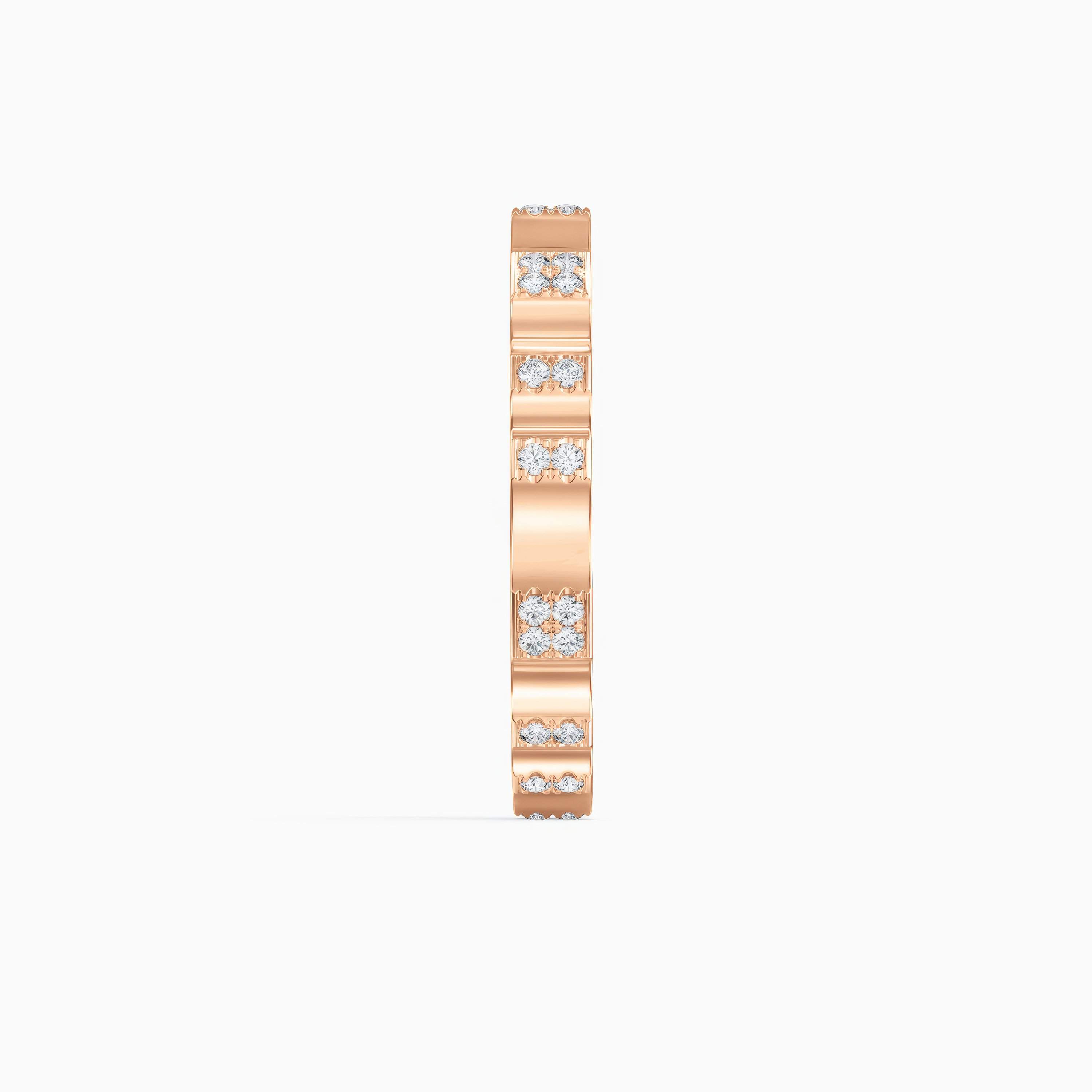 De Beers RVL Pavé Band in Rose Gold De Beers RVL Pavé Band in Rose Gold, image 3