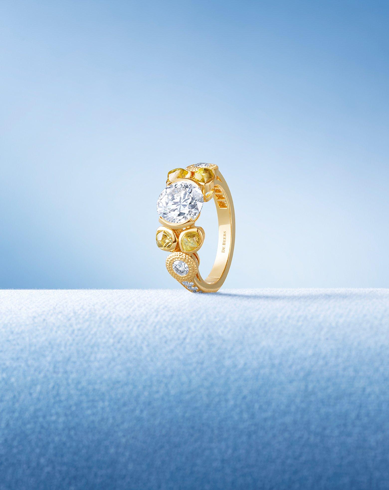 yellow gold ring