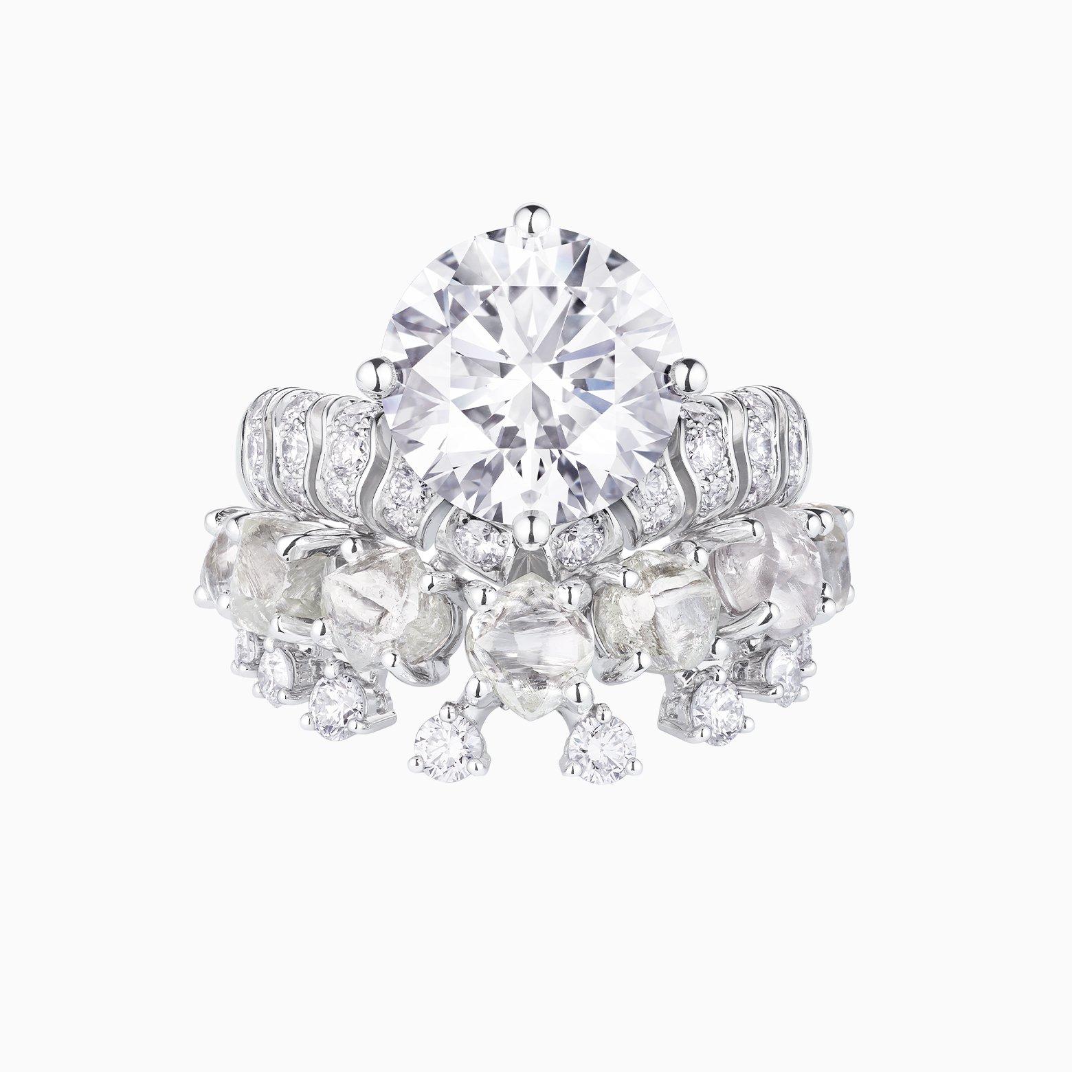 Echo Masterpiece Solitaire Ring