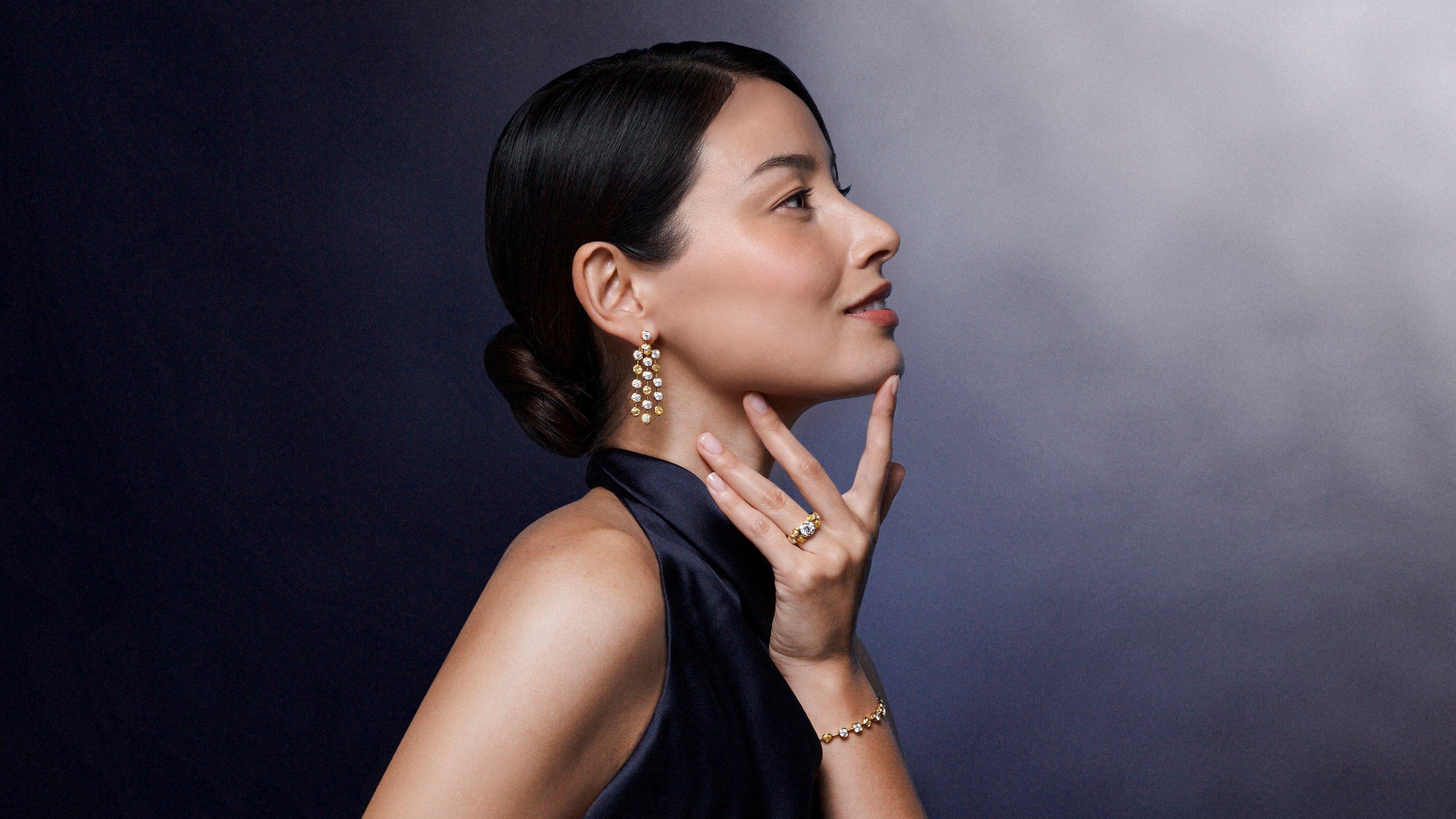 High Jewellery Talisman Diamond Collection On Model