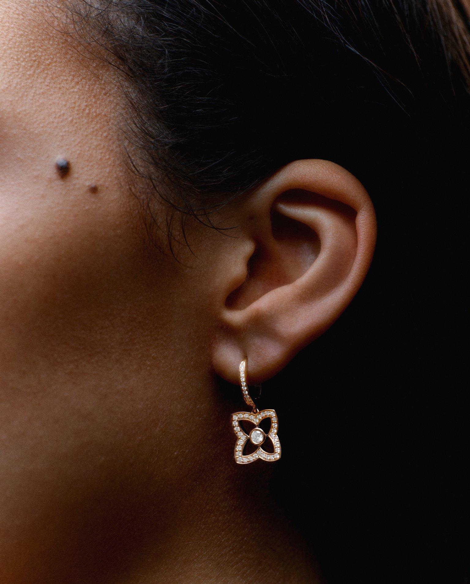Lotus on model wearing Lotus by DE BEERS jewellery collection