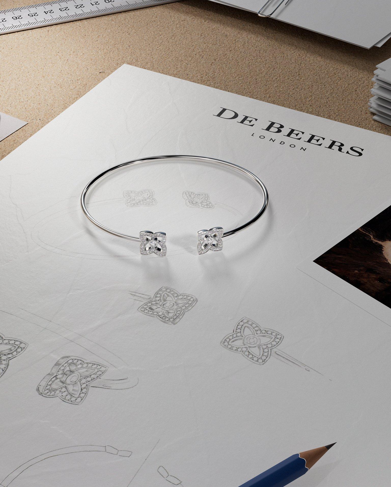 Lotus by DE BEERS bracelet craftsmanship