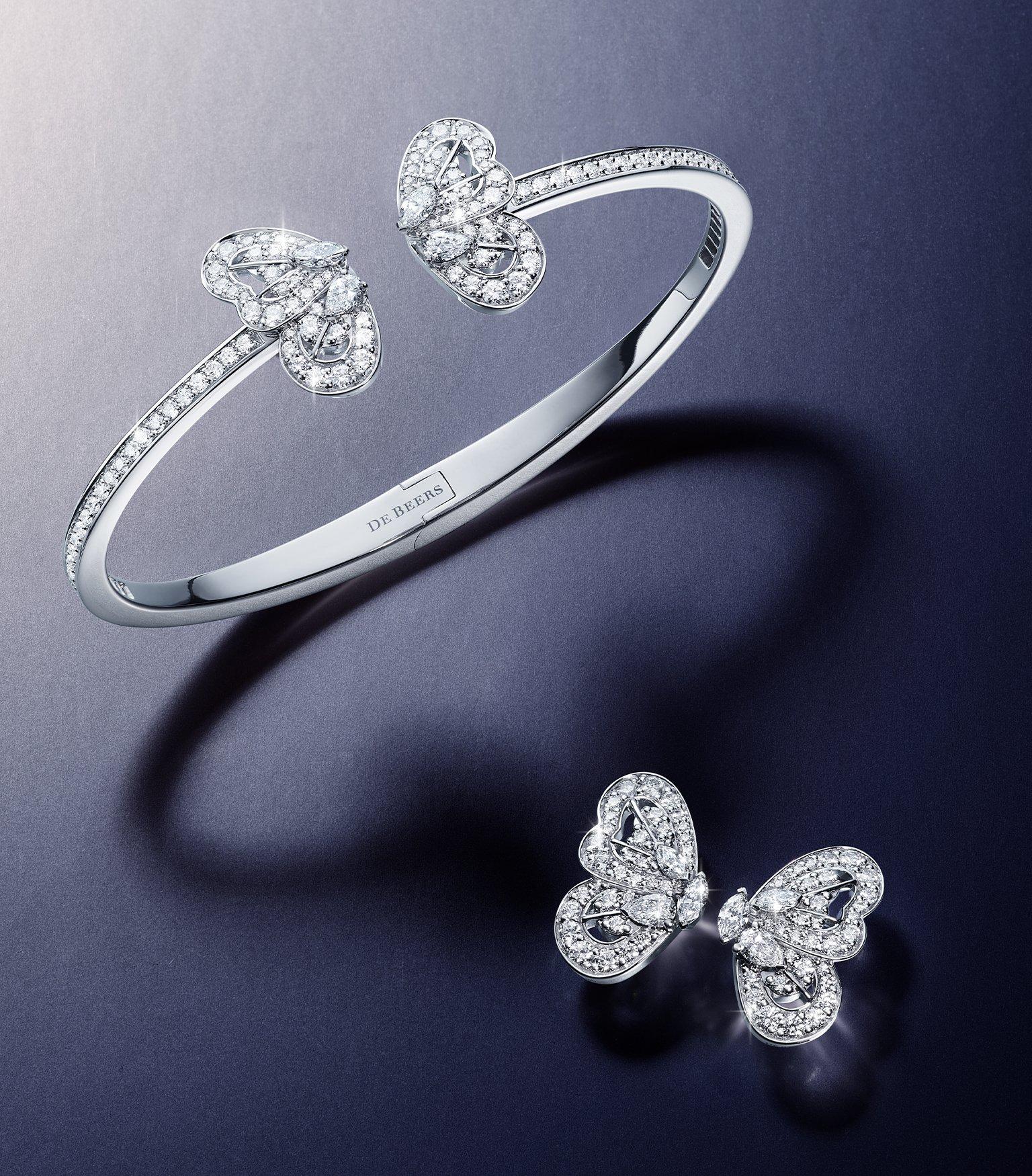 Portraits of Nature Diamond Jewellery Collection Butterfly