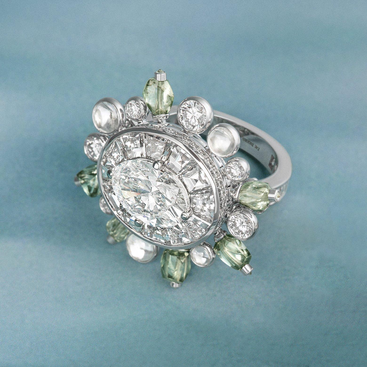 Undulation Cocktail Ring