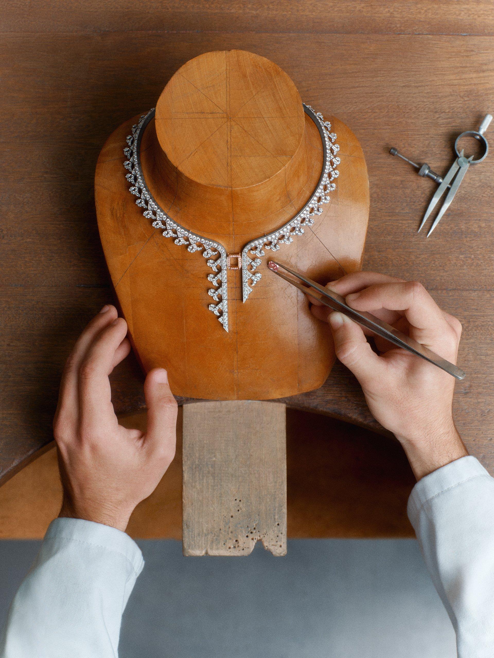 Shimmer Masterpiece Necklace Craftsmanship