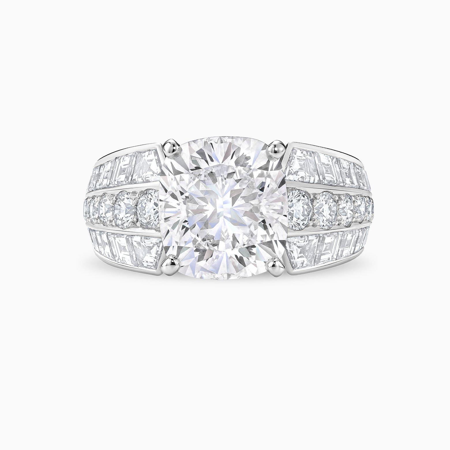 Shimmer Masterpiece Cocktail Ring