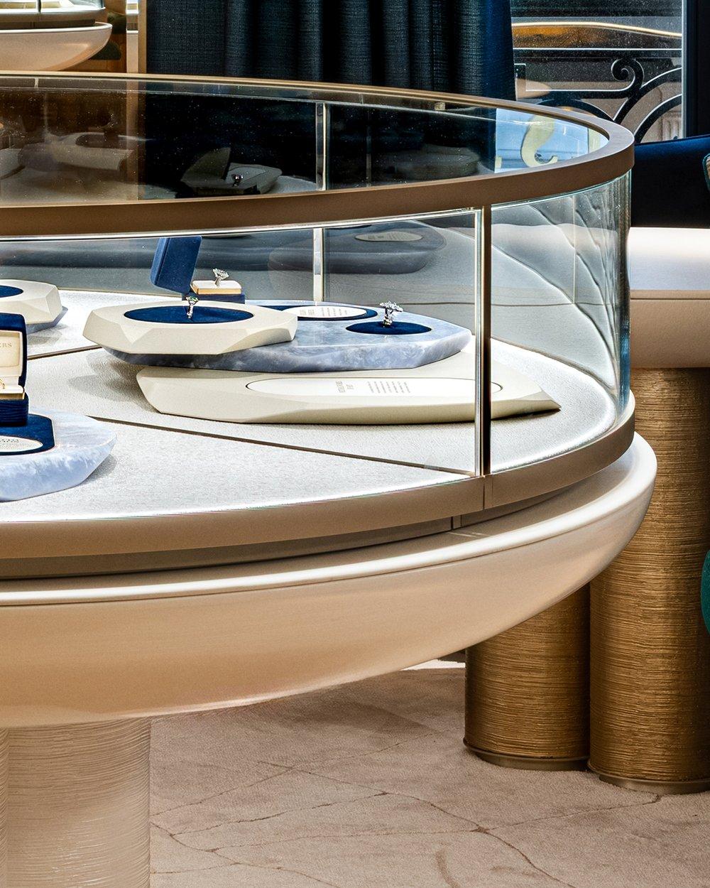 Jacaranda Bloom Enamel Crown Ring