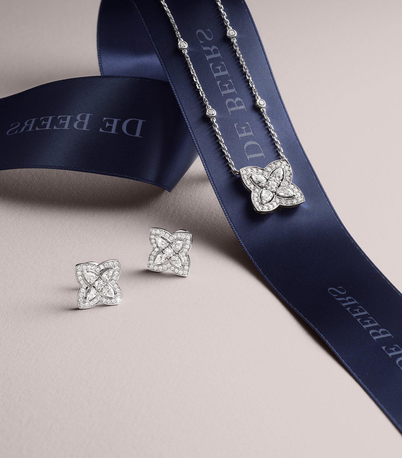 High Jewellery Talisman Diamond Collection On Model