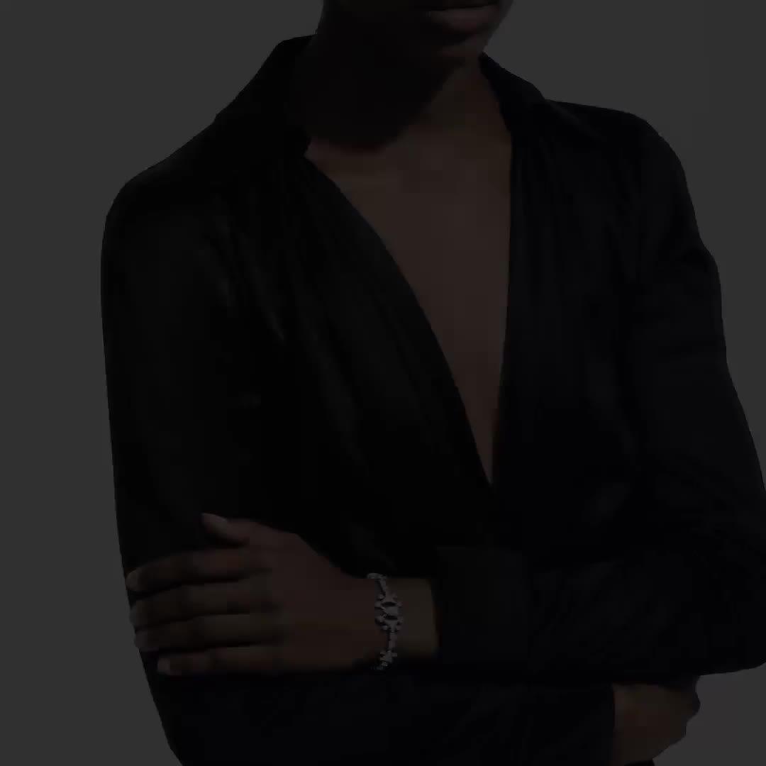 Lea 鉑金鉆石手鏈, video 1