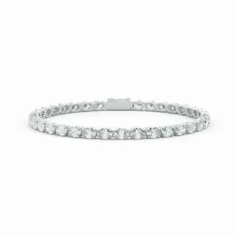 Bracelet DB Classic Eternity diamants taille ovale, video 1