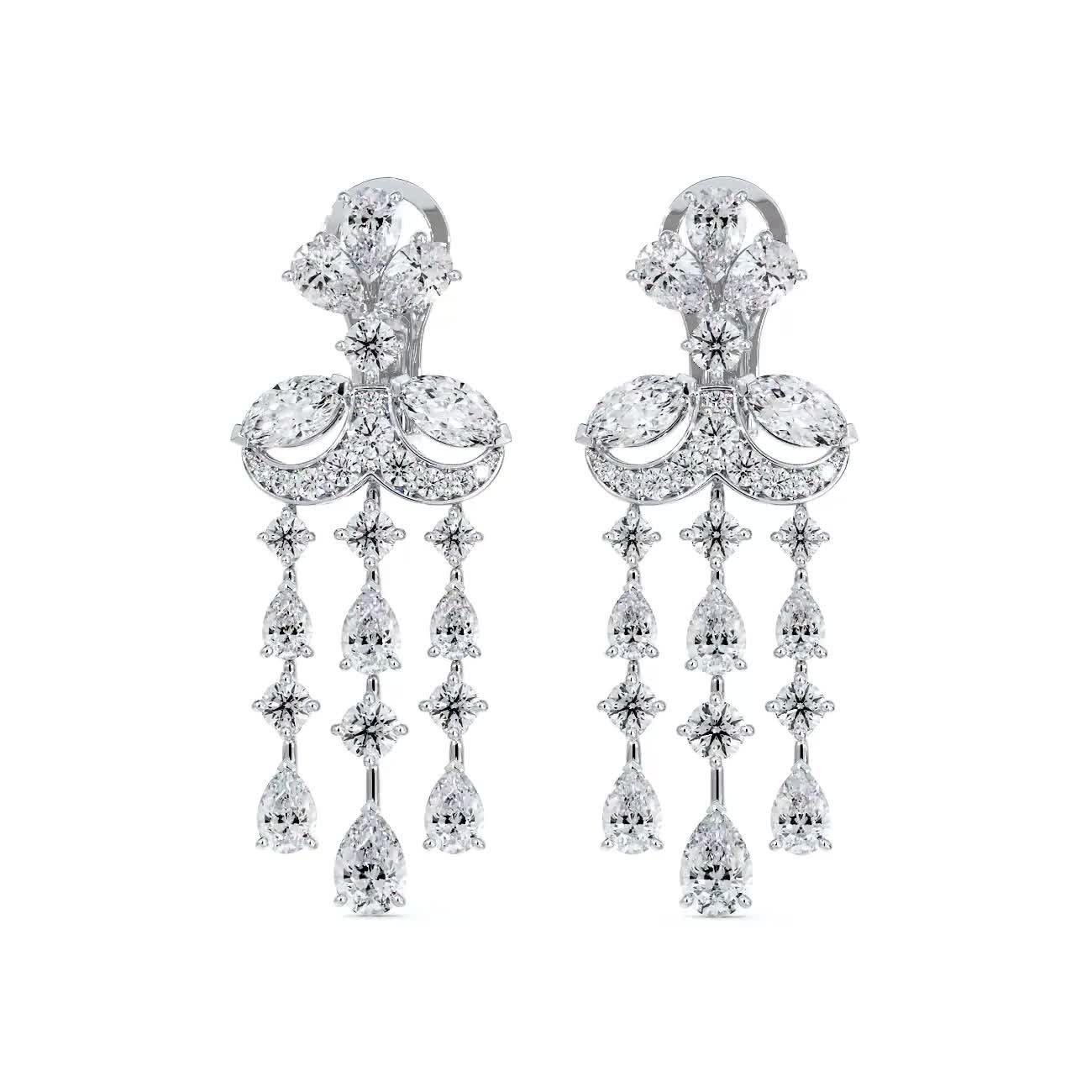 Ellesmere Treasure Chandelier 鉆石耳環, video 1