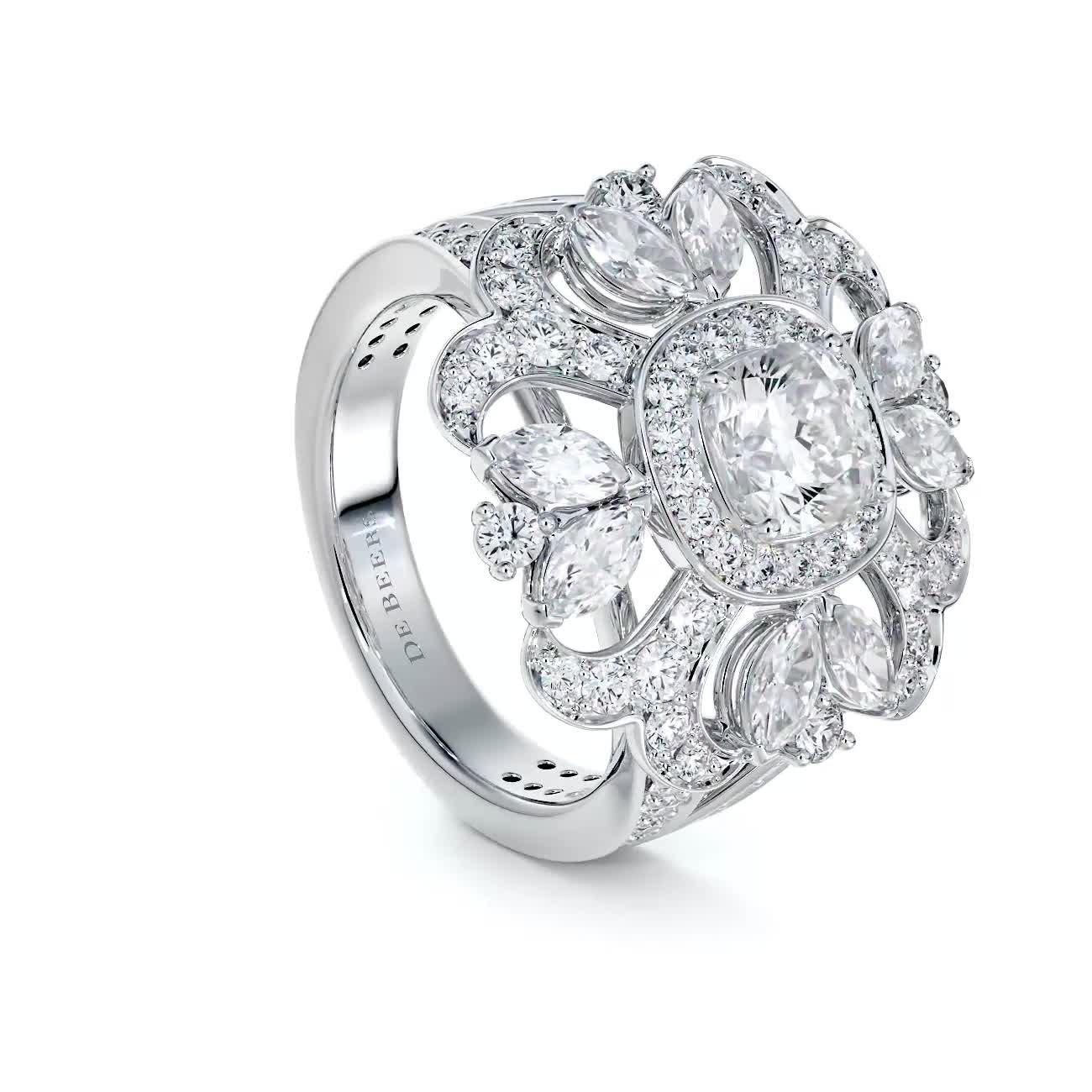 Ellesmere Treasure Cocktail 鉆石戒指, video 1